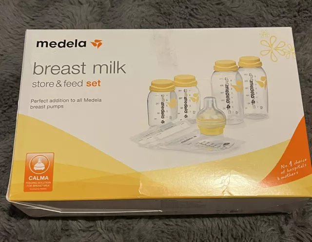 Medela Breastfeeding Store and Feed Calma Bottle Storing and Feeding Breastmilk