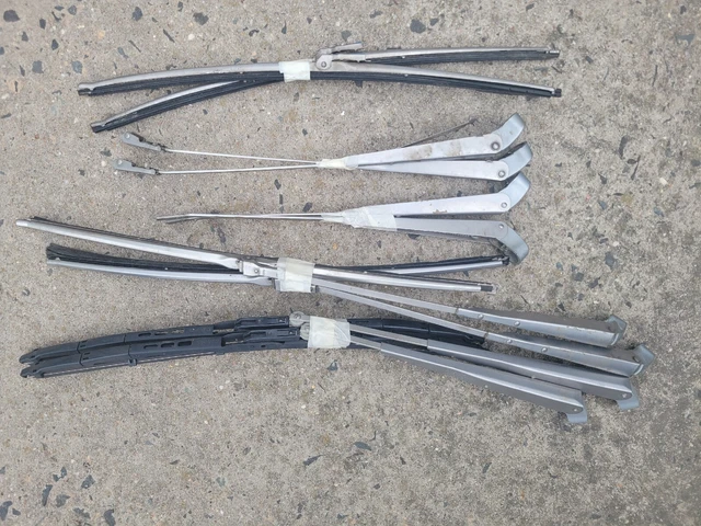 1970 AMC AMX JAVELIN Lot Vintage Trico Wiper Blades Various Lengths Used ANCO? 1970 AMC AMX JAVELIN Lot Vintage Trico Wiper Blades Various Lengths Used ANCO?