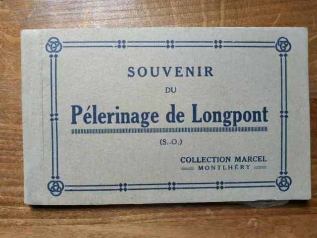 Carnet 20 Cpa " Pelerinage De Longpont  ",Essonne / Seine Oise / Cartes Postales