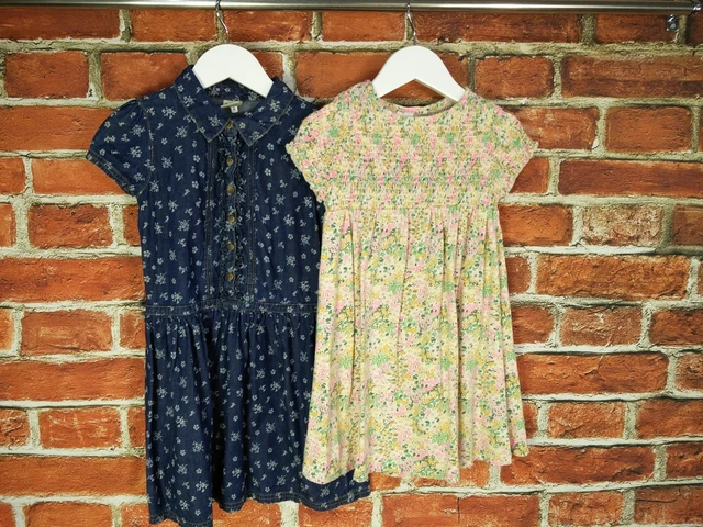 Girls Bundle Age 5-6 Years Next Arizona Jeans Dress Summer Floral Denim 116Cm