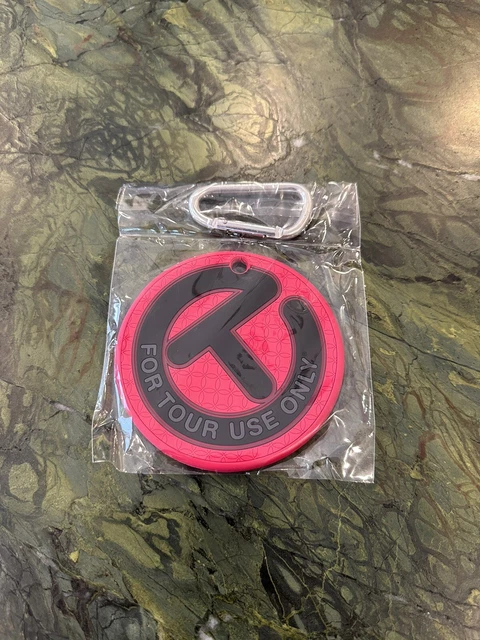 Scotty Cameron Circle T ALL PINK Putting Disc Circle T Bag Tag RARE