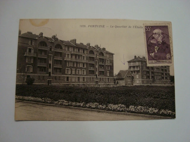 CPA - (95 - Val-d'Oise) - Pontoise - Le Quartier de l'Etoile - 1938