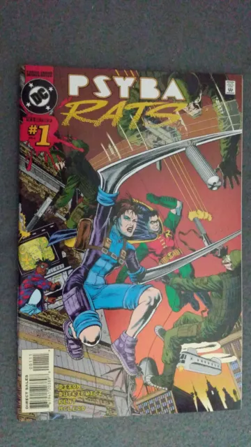 Psyba Rats #1 (1995) VF-NM DC Comics $4 Flat Rate Combined Shipping