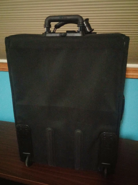 Used Tumi Black Ballistic 26" Wheeled Suitor Suitcase With Extra Bag Strap 6