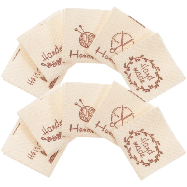 100 Pcs Knitting Accessories Excellent Great Custom Clothing Labels for Sewing