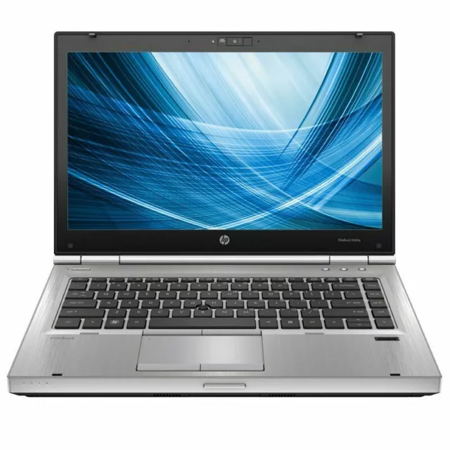 HP EliteBook 8460p 14" Laptop i5-2520M CPU 8GB RAM 128GB SSD DVD-RW Win 10 Pro