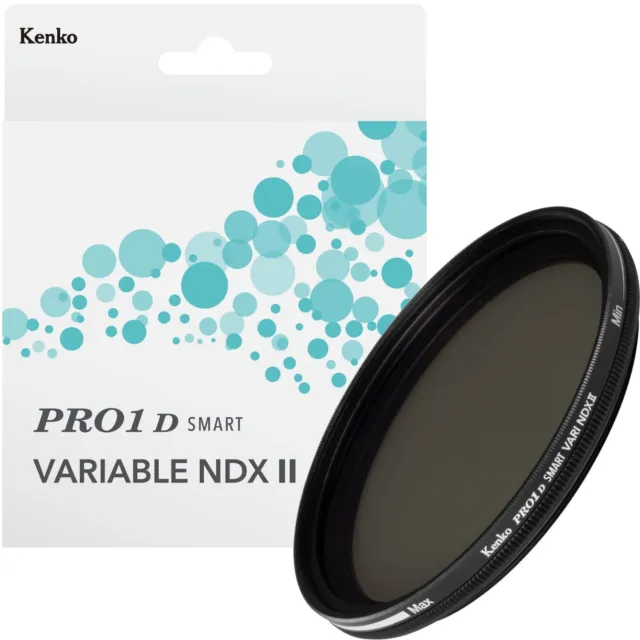Kenko variable ND filter PRO1D Smart Variable NDX II 77mm ND3 ~ 32 X -shaped