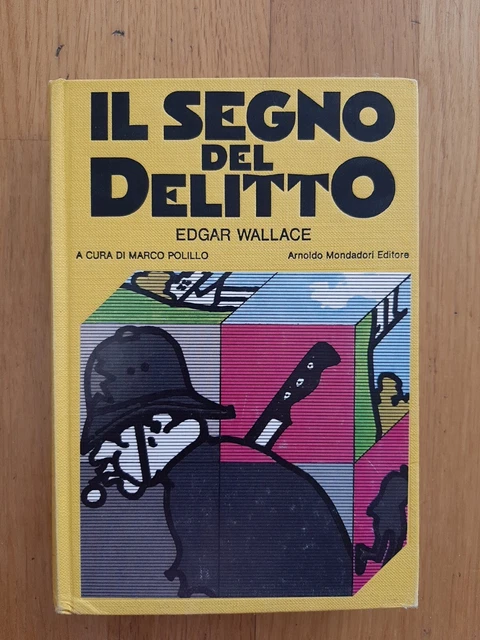 EDGAR WALLACE IL segno del delitto Omnibus Gialli Mondadori 1 Edizione