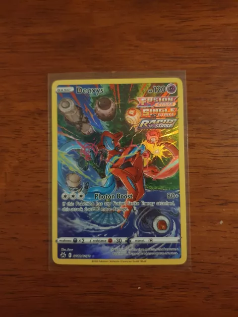 Pokemon - Deoxys VMAX - GG45/GG70 - Ultra Rare - Alt Art - Crown Zenith -  NM/M