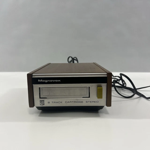 Lecteur 8 Pistes Vintage Magnavox MODÈLE 1K8869 - Console De Salon - Fabriqué Au Japon - Testé