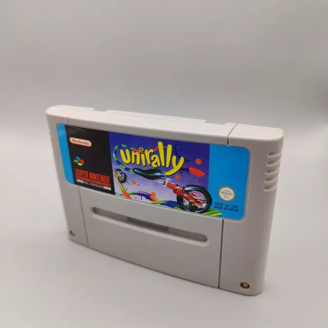 Unirally (Super Nintendo SNES) **Testato e funzionante**