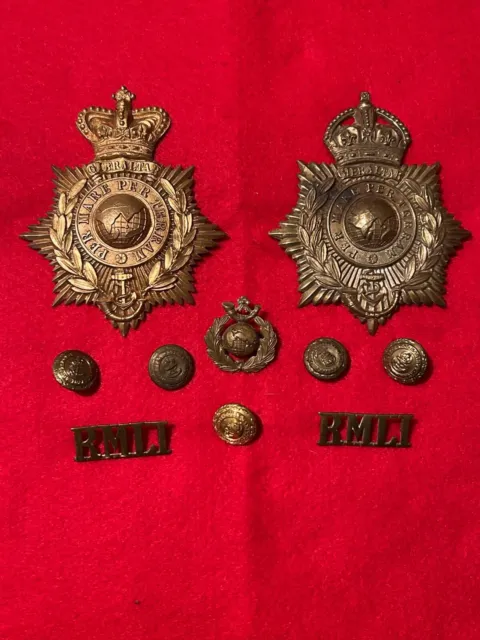 Royal Marine Light Infantry Badges