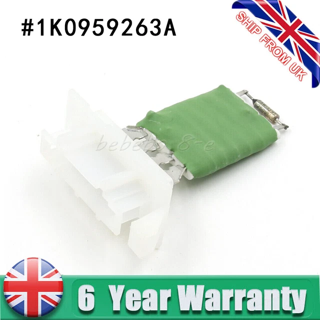 HEATER BLOWER MOTOR Fan Resistor For VW Golf MK5 6 Audi Skoda Seat