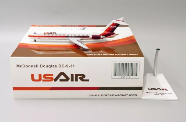 Jc Wings Usair Dc-9-30 N933Vj 1:200 Diecast Model Airplane Jc2Usa213 In Stock