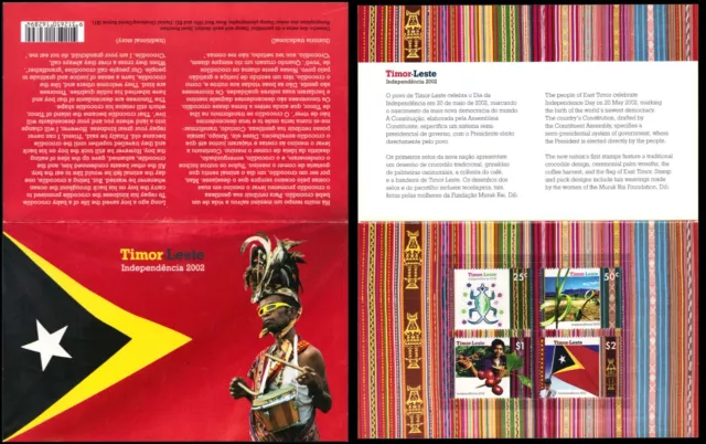 TIMOR 355i - National Independence "Presentation Pack" (pa21797)