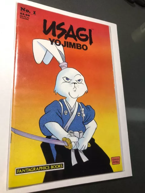 Sakai 1986 TMNT USAGI YOJIMBO #1 Fantagraphics Books, 2nd Print NM #C30