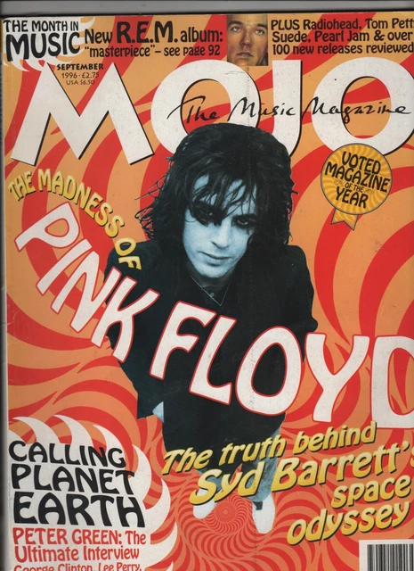Mojo Magazine 1996 Syd Barrett/Peter Green/George Clinton/Brian Wilson ...