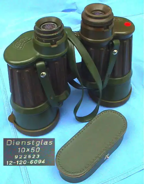 ZEISS HENSOLDT 10x50 Strichplatte FERO-D19 Binoculars Fernglas Marine Jagd Glas