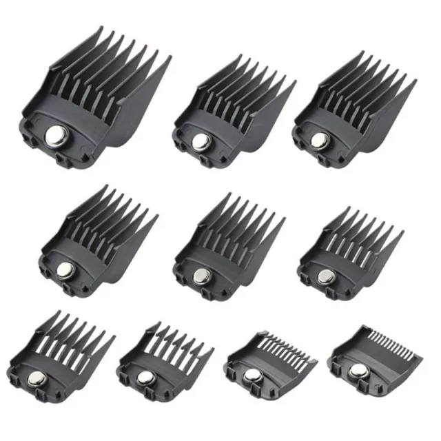 10PCS Hair Combs Guide Kit Hairs Trimmer Limit Comb Attachments