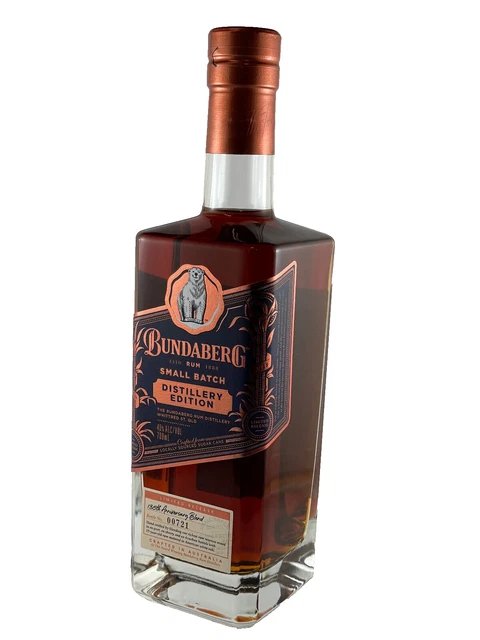 Bundaberg Small Batch Distillery Edition 135th Anniversary Rum Low Number 721