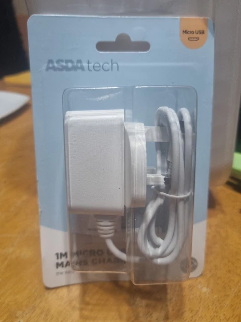 1M micro usb mains charger