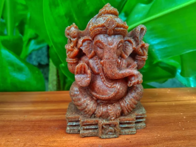 Ganesha elephant god religious feng shui statue house garden decoration hindu sc