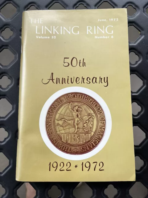 The Linking Ring Magazine June 1972 50th Anniversary Edition