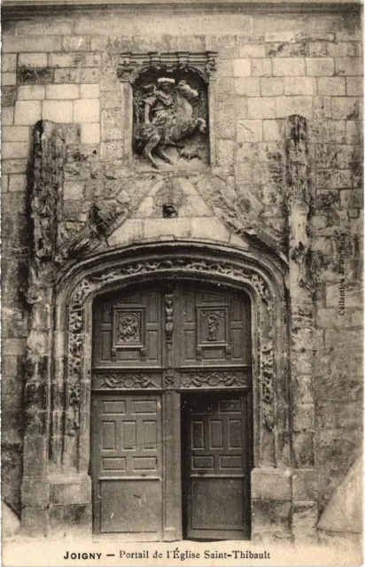 CPA Joigny Eglise St-Thibault Portail (1183873)