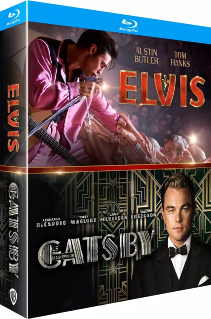 BLU-RAY - Coffret 2 films : Elvis + Gatsby Le Magnifique [Blu-Ray]