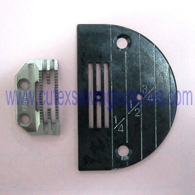 Needle Plate & Feed Dog Set For Singer Sewing Machines 31 31-15 95 96 241 251