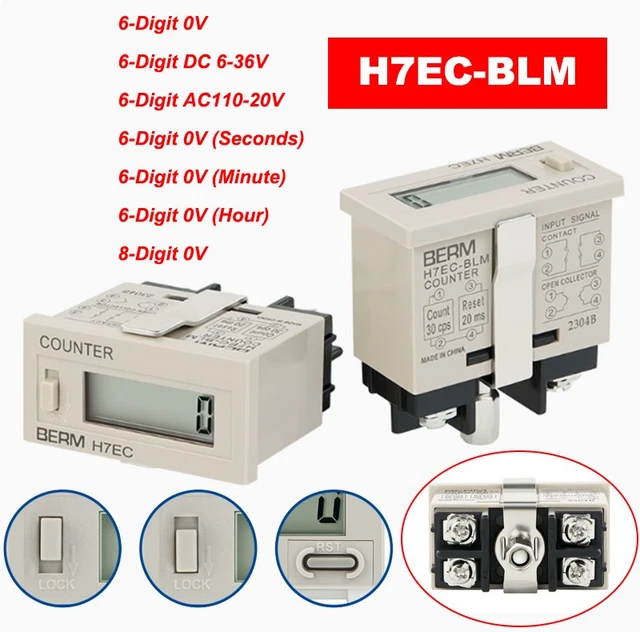 Contatore Omron H7EC-BLM Nuovo – Modello H7ECBLM – SZYHMY