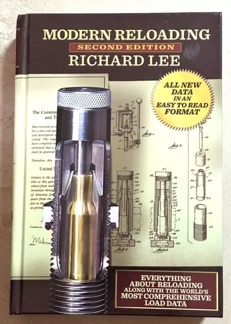 2nd Edition Modern Reloading Handbook Manual by Richard Lee - Hardcover