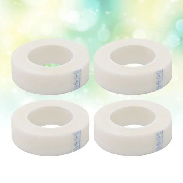 4 rollos cinta microporosa adhesiva pestañas para mujer párpado doble