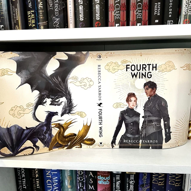 FAIRYLOOT FOURTH WING Replacement Dust Jacket Only Rebecca Yarros EUR
