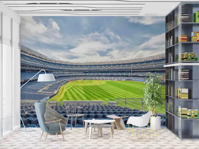 3D Yankee Stadium New York Wallpaper Wall Mural Removable Self-adhesive 5 3