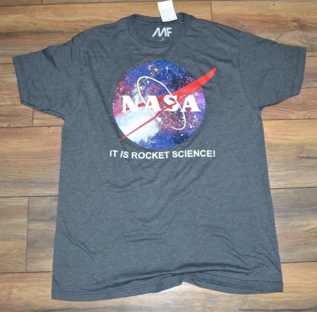 NASA National Aeronautics Space Administration Logo Tee T-Shirt Rocket Science