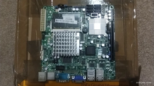SUPERMICRO X7SPA-HF MOTHERBOARD With 4GB RAM & I/O Shield £52.70 ...