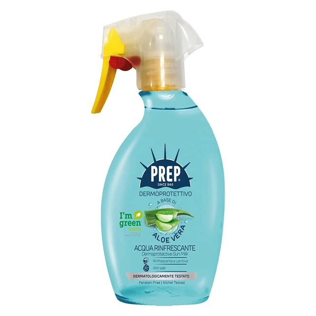 Prep Acqua Rinfrescante Lentiva Spray Con Aloe Vera 250Ml