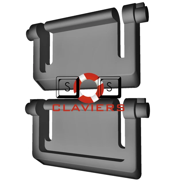 Marvo KG917 Keyboard Spare Replacement Tilt Leg Stand Foot Feet Set