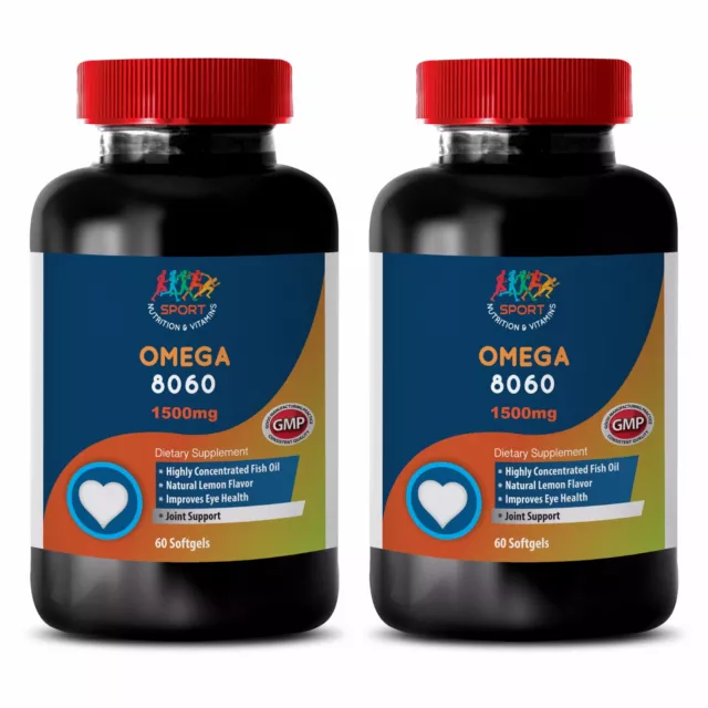 Fórmula de apoyo inmunológico para dormir - Omega 8060 3000mg - Omega 3 fuerza extra 2B