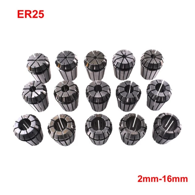 Collet Chuck ER25 Height 34mm Machine Tool Upper Diameter 28mm Accessories
