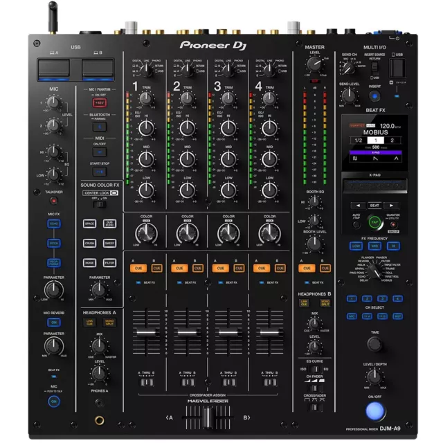 Pioneer DJM-A9 Professional DJ Mixer 4-Channel 4ch DJMA9 900NXS2 Newest Flagship