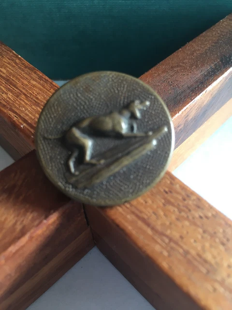 ANCIEN BOUTON VÉNERIE P&H Paris Chien de Chasse EUR 12,00 - FR