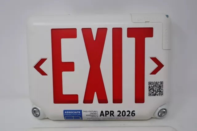 Hubbell EVCUGWD4-0 Lighting Dual-Lite Combination Led Exit Emergency Light 2022