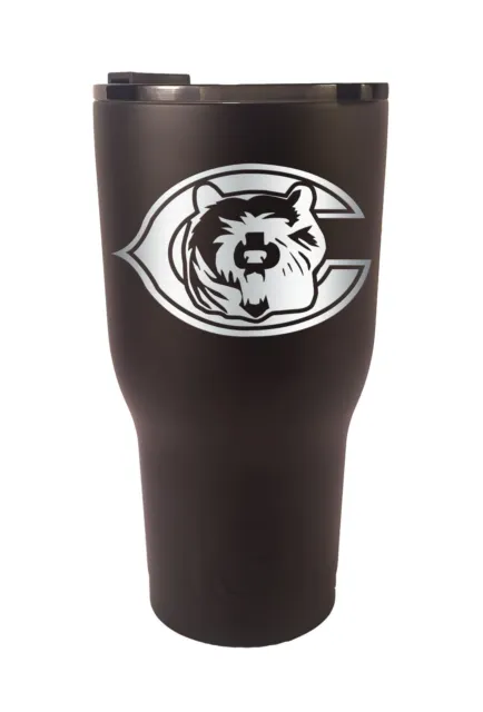 Chicago Bears RTIC Laser Engraved 20 or 30 oz. Stainless Steel Tumbler