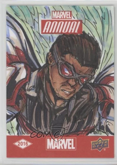 2016 Upper Deck Marvel Annual Sketch Cards 1/1 Nhan Nguyen #SKT Auto Sketch 3kg