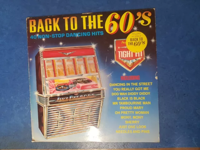 Back To The 60s  Vintage 12" 40 Non Stop Dancing  Hits Vinyl Album MFP4156311