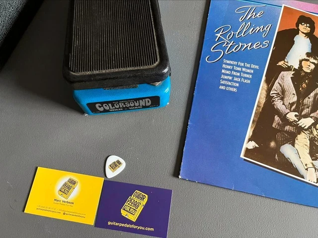 'The Original' Colorsound Wah Wah Blue