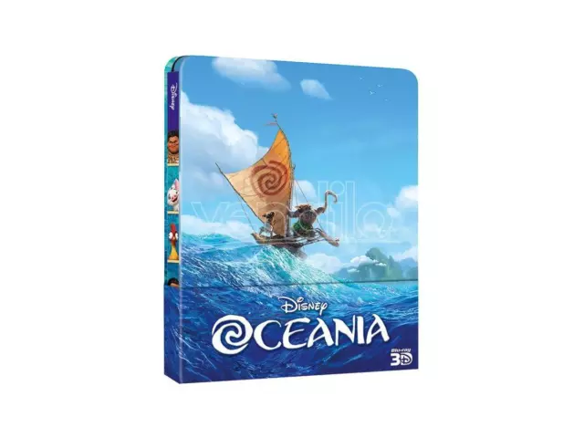 Oceania 3D Steelbook Ed. Animazione - Blu-Ray