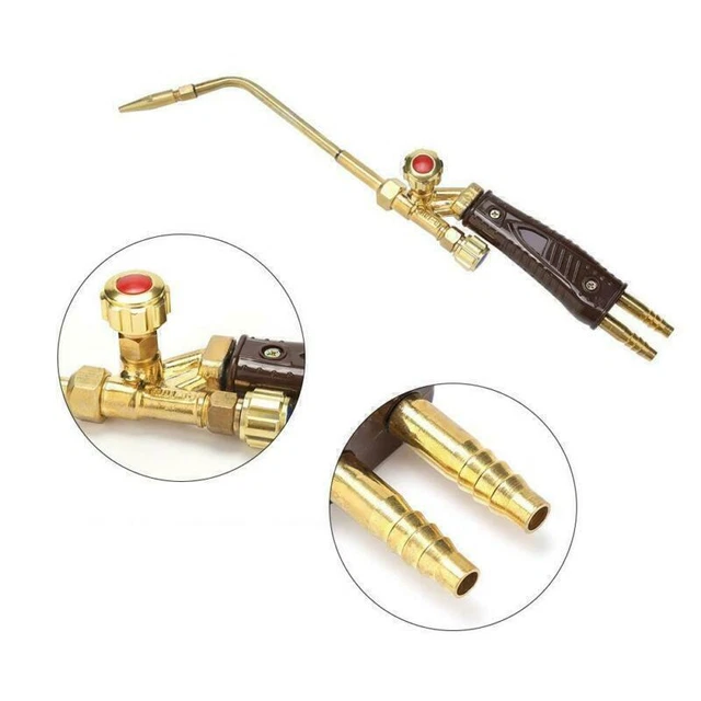 Schweißbrenner Sauerstoff Propan Acetylene Autogen Gasbrenner Werkzeug 39cm O9P4